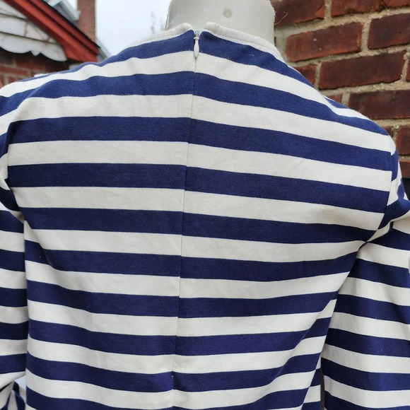 J. Crew Assymetrical Striped top.aM - Picture 12 of 12